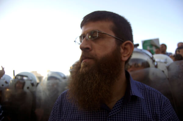 Famed Palestinian hunger striker Khader Adnan joins the youth protest against the Palestinian Authority and negotiations with Israel.