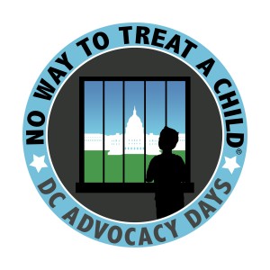 'No Way to Treat a Child' advocacy days logo