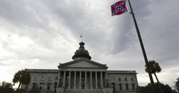 Confederate flag at South Carolina statehouse