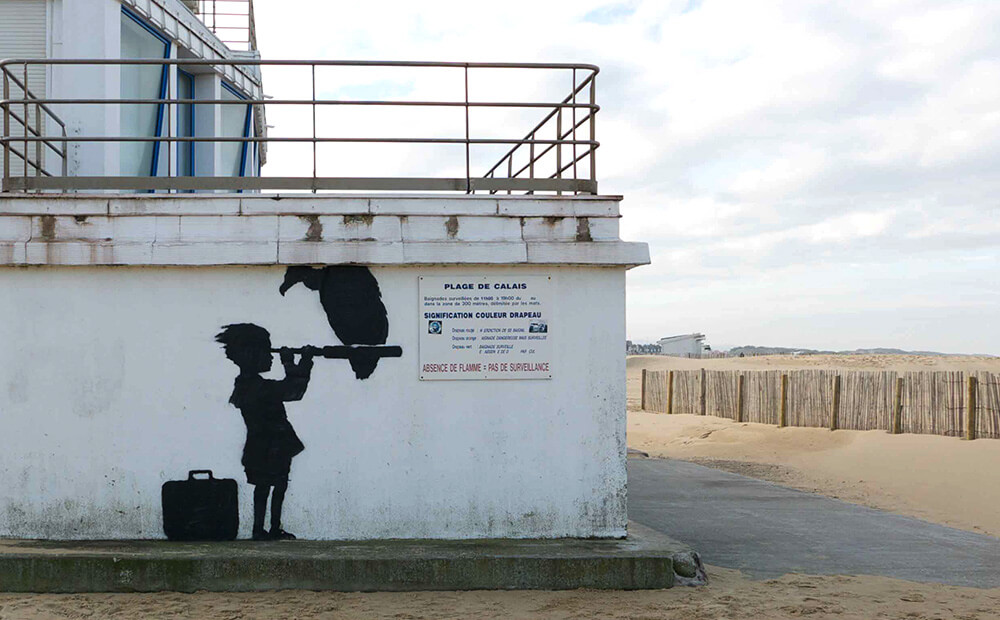 Calais, France - Photo: Banksy