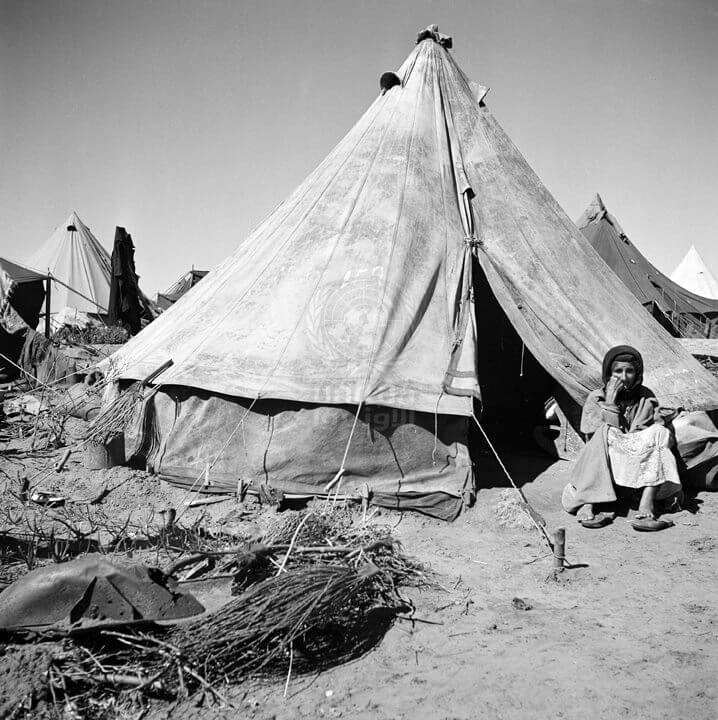 A photo from the UNRWA Nakba photo archive (Photo: UNRWA)