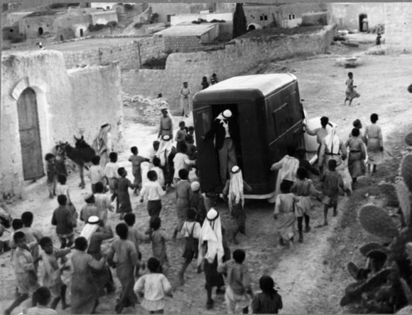Street scene in Zarnouqa, 1938