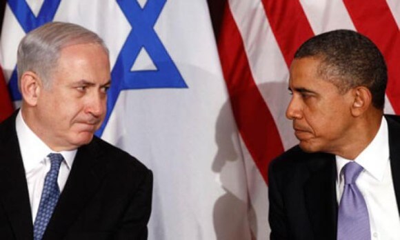 Netanyahu and Obama at the United Nations, 2011. (Photo: Kevin Lamarque/Reuters)