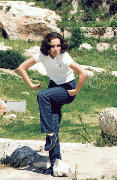 Rethink Israel tweeted this 18-year-ago image of Natalie Portman
