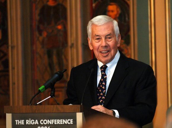 Even Republican Senator Richard Lugar was for sanctions against South African apartheid on moral grounds