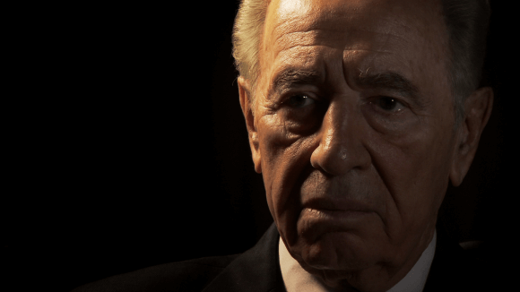 Israeli president Shimon Peres.