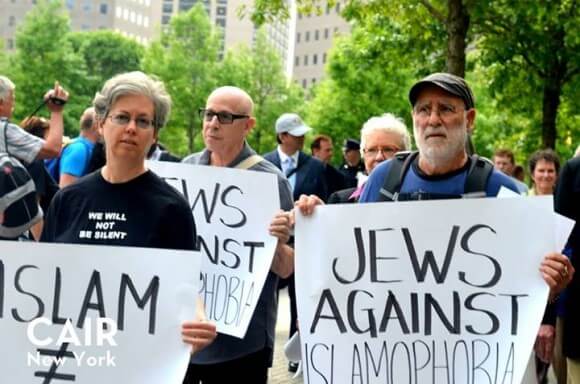 Jews Against Islamophobia, photo at CAIR's Facebook page