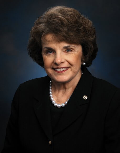 Dianne Feinstein, official Senate portrait