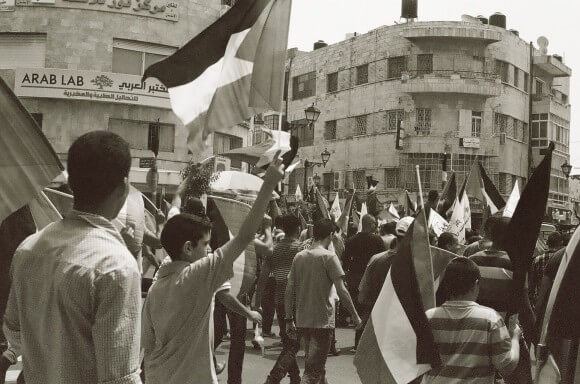 Demonstrators, Ramallah
