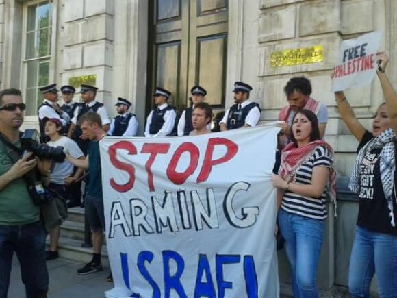 (Photo: London Palestine Action)