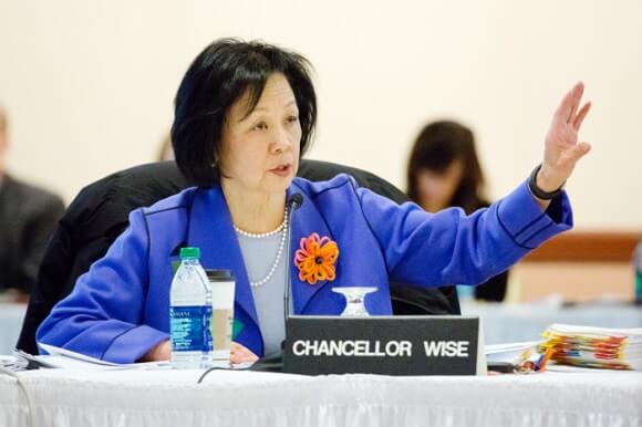 Chancellor Phyllis M. Wise (Photo: L. Brian Stauffer)
