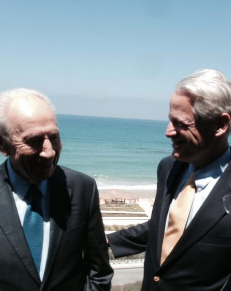 Shimon Peres, world hero, per Steve Israel