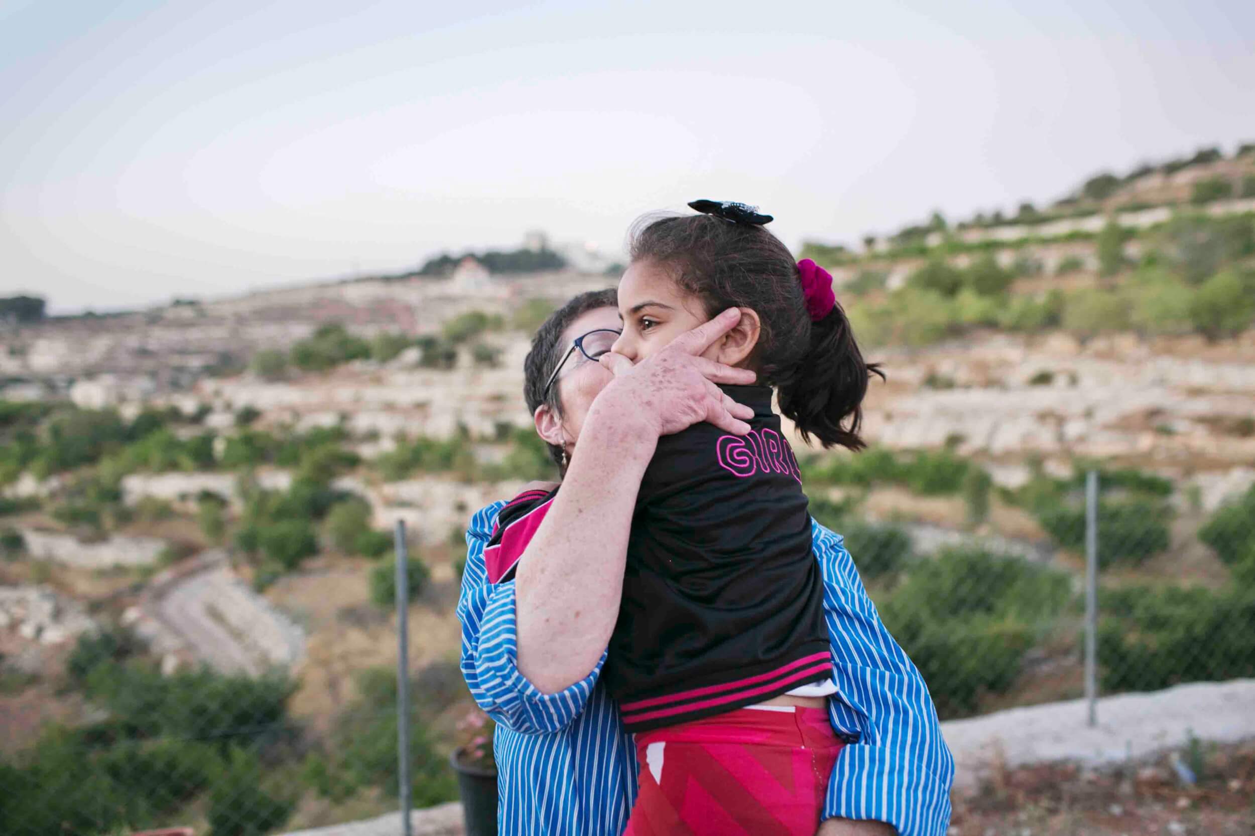 The Israeli women's main project now is to support a local kindergarten in Beit Ummar. (Photo: Saara Olkkonen)