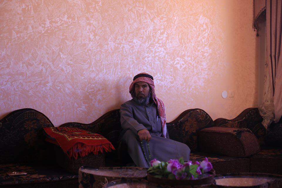  Nedal Arafat's father (photo by Kareem Abu Samra) 