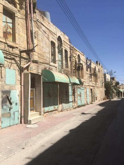 Shuhada Street, desolate (Photo: Lori Rudolph)