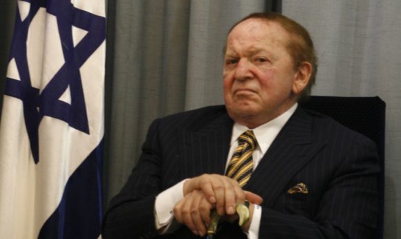 Casino mogul and GOP financier Sheldon Adelson