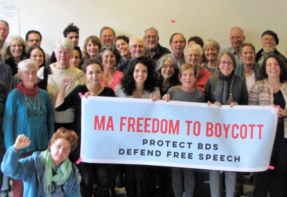 Freedom to boycott activists in Massachusetts