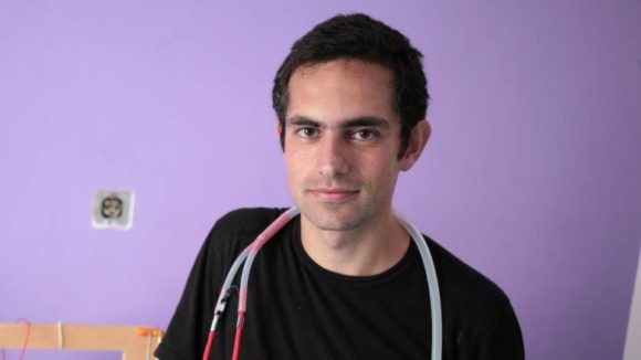 Dr. Tarek Loubani, a physician from London, Ont., was treating gunshot wound patients in Gaza when he became one himself. (Khalil Hamra/Associated Press)
