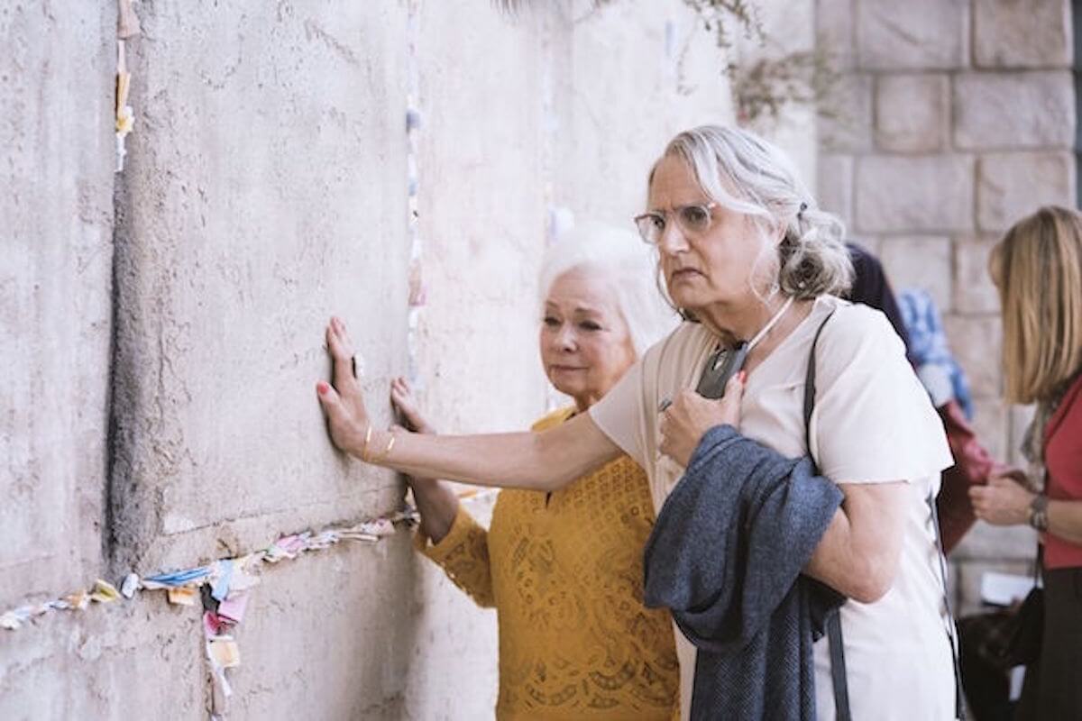 This scene from season four of the award-winning television show "Transparent" was shot in Los Angeles instead of East Jerusalem after intervention from BDS activists.