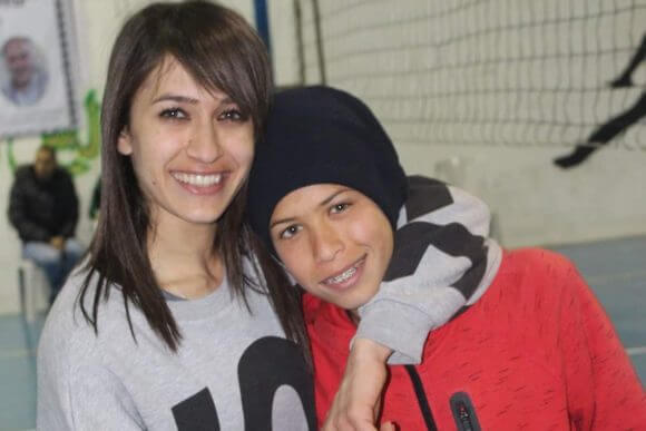 Amina Salah and her younger brother Mahmoud (Photo courtesy of Amina Salah)