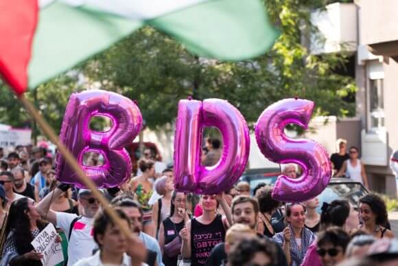 Berlin Radical Queer March, July 27, 2019, Berlin, Germany. (Photo: Facebook/Palästina Spricht)