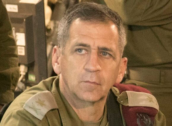 Aviv Kochavi, chief of staff of the Israel Defense Forces. Government photograph.