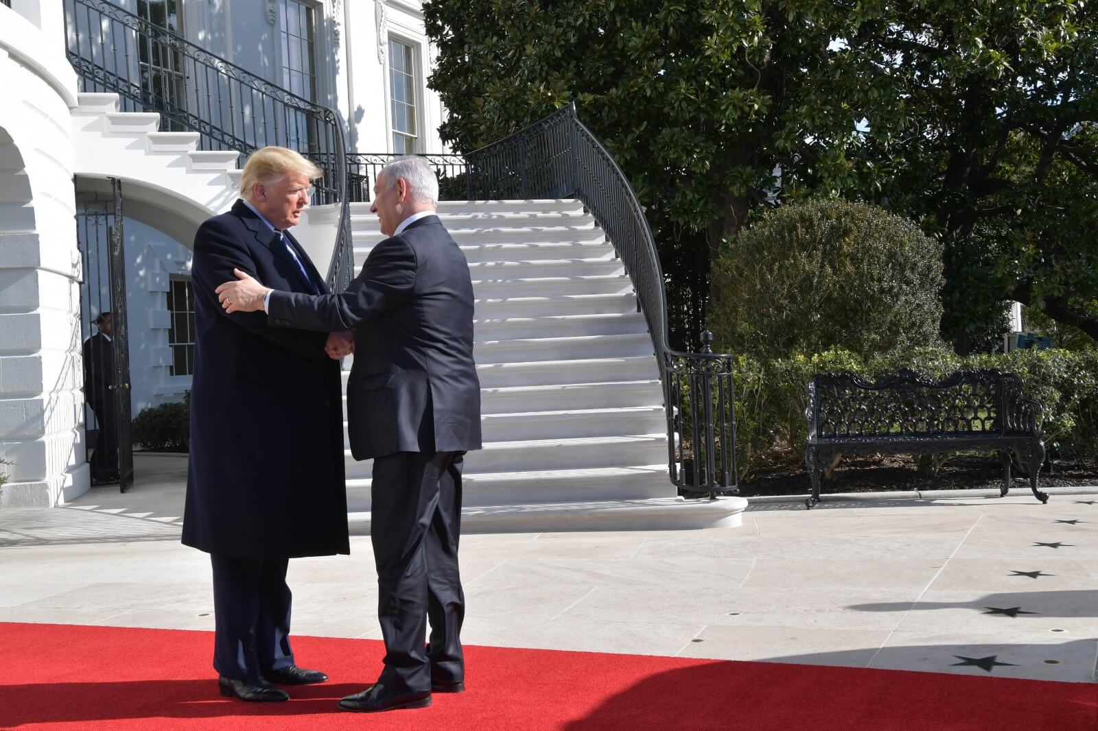President Donald Trump and Israeli Prime Minister Benjamin Netanyahu at the White House, January 28, 2020. (Photo: Koby Gideon/GPO)