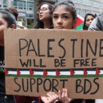 BDS activists in New York City (Photo: Joe Catron)
