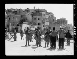 Palestine disturbances 1936. Jaffa. Old town on sea front, troops searching inhabitants for arms, on January 1, 1936. The American Colony (Jerusalem) Photo Dept. The Library of Congress. (Photo: PICRYL)