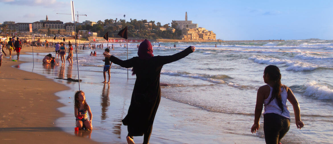 Jaffa and the sea, August 8, 2020 (Photo: Dareen Tatour)