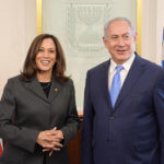 Prime Minister Benjamin Netanyahu meets with Senator Kamala Harris in Israel, November 20, 2017. (Photo: Amos Ben Gershom/GPO)
