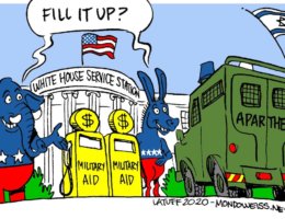 (Cartoon: Carlos Latuff)