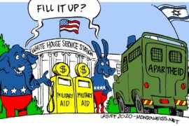 (Cartoon: Carlos Latuff)