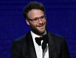 Seth Rogen speaking at The Beverly Hilton Hotel on November 8, 2019 in Beverly Hills, California. (Photo: Frazer Harrison/Getty Images)