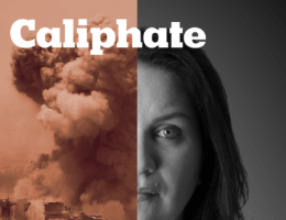 Artwork promoting the New York Times podcast "Caliphate" (Image: New York Times)