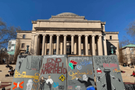 Photo: Columbia Students for Justice in Palestine Facebook page