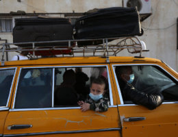 Palestinians wait for travel permits to enter Egypt through the Rafah border crossing, which was reopened partially amid the spread of the coronavirus disease, in Rafah in southern Gaza on November 2, 2020. (Photo: Ashraf Amra/APA Images)