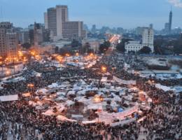 Over 1 Million in Tahrir Square demanding the removal of the regime and for Mubarak to step down. February 9, 2011. (Photo: Jonathan Rashad/Wikimedia)