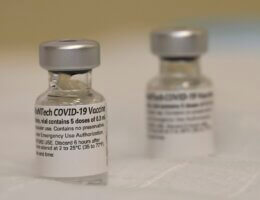 File photo: Vials of the Pfizer-BioNTech COVID-19 vaccine (Photo: U.S. Secretary of Defense/ Wikimedia)