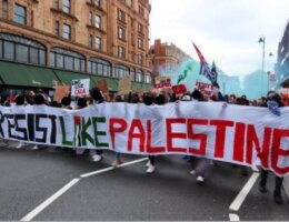 Apartheid Off Campus march for Palestine, May 15, 2021 (Photo: Twitter/AOC_movement)