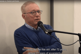 David Grossman speaking to Shalem College on June 21, 2021.