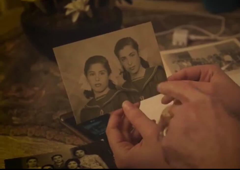 My husband’s late aunt, Fatima & her sister. Survivors of the Deir Yassin massacre.