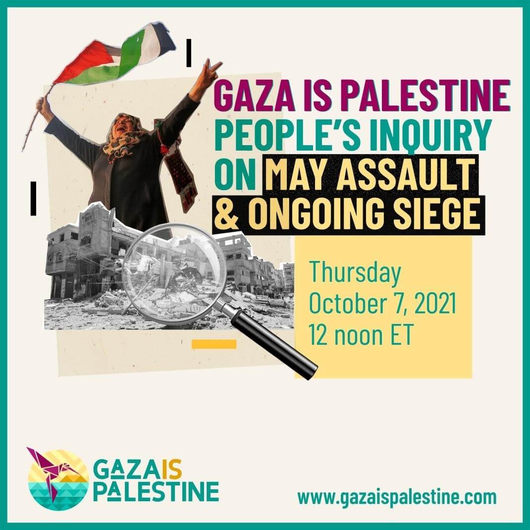 A call to disrupt Israeli and American violence on Gaza - Vimarsana News
