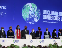 The opening plenary at the United Nations Climate Change Conference, or COP26, held in Glasgow, Scotland. (Photo: UNclimatechange/Flickr/CC)