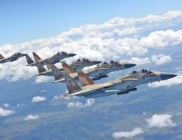 Israeli Air Force F-15I Ra'am warplanes, IAF Squadron 69 (Photo: Wikimedia)