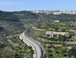 The village of al-Walaja severed by the apartheid wall. (Photo: Jessica Buxbaum)