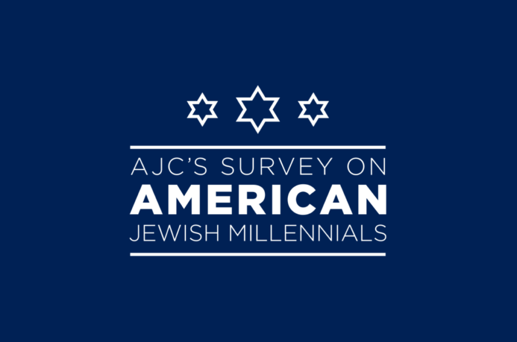 Logo for the American Jewish Committee survey of millennial American Jews.