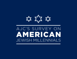 Logo for the American Jewish Committee survey of millennial American Jews.