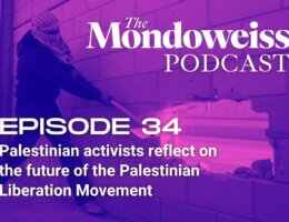 Mondoweiss Podcast Episode 34: Palestinian activists reflect on the future of the Palestinian Liberation Movement