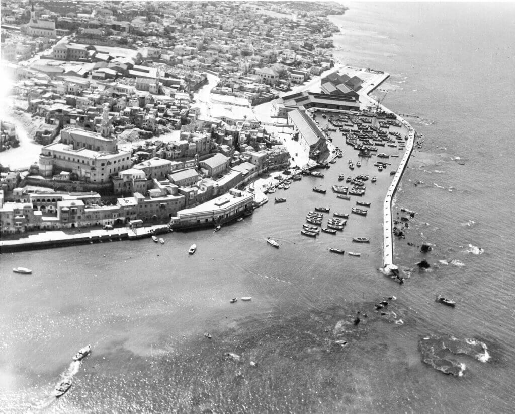 Porto di Giaffa, 1940 (Foto: Wikimedia)
